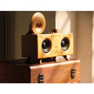 B6 Gramafon Radyo Müzik Apollo 3D Ses Teknolojisi Yüksek Ses Kalitesi Nostaljik
