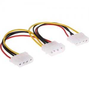 4 Pin Molex Power Çoklayıcı 2 Çıkış 1 Giriş Supply Kasa Güç Kablosu  4425