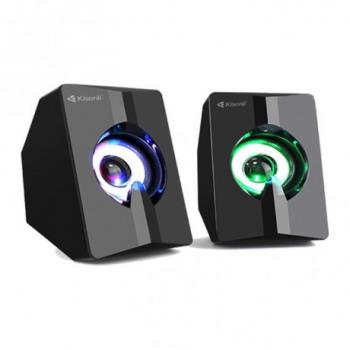 KISONLI L-2020 Mini LED Hoparlör Stereo Subwoofer