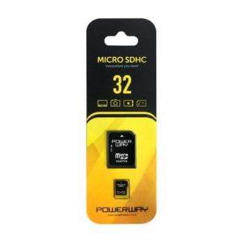 POWERWAY 32 GB MICRO SDHC HAFIZA KARTI