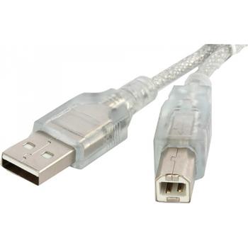 S-LİNK SL-U2003 USB 2.0 3M ŞEFFAF YAZICI KABLOSU