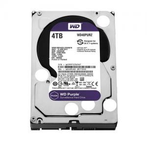 4 TB 3.5 WD 5400RPM 64MB PURPLE WD40PURZ 7/24 GUVENLIK