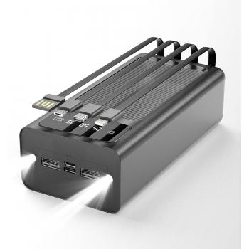 PW-130 30.000mAH HIZLI ŞARJ 3 İN 1 POWERBANK