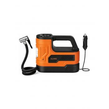 A7788 Dijital Ekranlı Taşınabilir Çakmaklık Girişli Araç Lastik Hava Kompresörü - 150 Psı - 12V