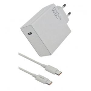 Ac-108 120Watt Turbo 1Xusb-C, 1Metre C To C Kablolu Duvar Şarj Aleti Seyahat Şarj