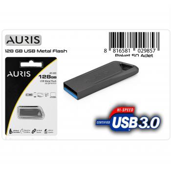 AURIS  128 GB Metal Flash Bellek USB 3.0