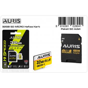 AURIS 32 GB MicroSD Hafıza Kartı