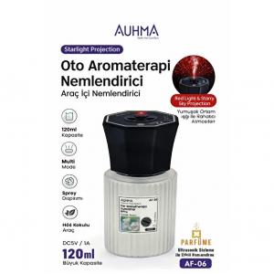 AUHMA Auhma Af-06 Araç İçi Hava Nemlendirici & Koku Makinesi Ebony Esansı – 120ml