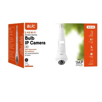 BLM-62  2.4G Wifi 1 Mp Ultra Hd 365 Derece Panoramik Ip Kamera