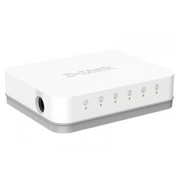 D-Link DGS-1005A 5-Port 10/100/1000Mbps Yönetilemez Switch