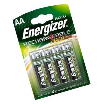 ENERGİZER AA HR6 2650MAH STANDARD RECHARGEABLE BATTERİES 4__LÜ PAKET