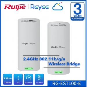 Reyee RG-EST100-E 2.4Ghz Dış Ortam Noktadan Noktaya Access Point, Kutu İçeriği 2 Adet, 300 Mbps,