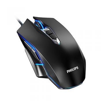 PHILIPS G505 Wired USB Laser Professional Gaming Mouse Led Breathing Light