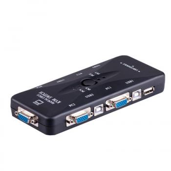 HADRON HD230 SWITCH KVM USB 4 GİRİŞ 1 ÇIKIŞ