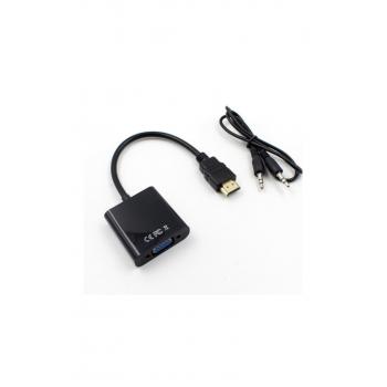  MULTİCOLOR MC-4488 Hdmı To Vga Hdmi To Vga Adaptör Ses Çıkışlı Çevirici Dönüştürücü 1035 4488