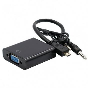 Hiper HC20 Micro HDMI to VGA+Audio Converter