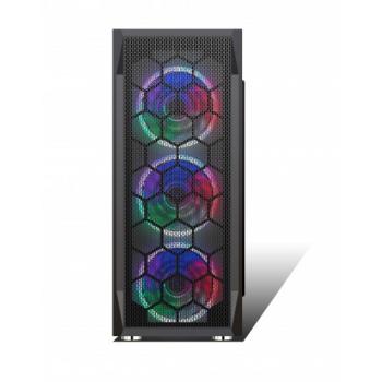 Hiper Zoe 3x12CM Rainbow 1x8CM Arka Fan Gaming ATX Mid Kasa