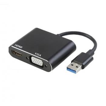 MULTİCOLOR MC-212 USB TO VGA HDMI KABLO
