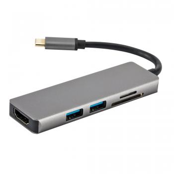 MULTİCOLOR TC18  1 PORT HDMI 2 PORT USB 3.0  SD&MİCROSD KART OKUYUCU (5N1H)