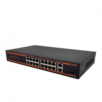 MULTICOLOR ND1PD1621LG 16 PORT 10/100POE 2 PORT GİGABİT UPLİNK 1 PORT SFP SWİTCH 150W