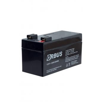 ORBUS 12 Volt 1.3AH  Bakımsız Kuru Akü