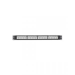 TTEC PATCH PANEL BOŞ CAT6 24 PORT UTP ARKALIKLI]