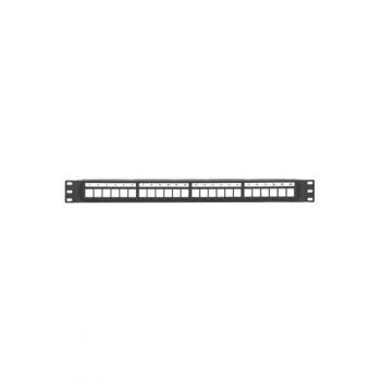 TTEC PATCH PANEL BOŞ CAT6 24 PORT UTP ARKALIKLI]