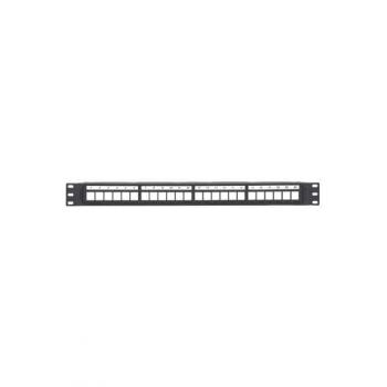 TTEC PATCH PANEL BOŞ CAT6 24 PORT UTP ARKALIKLI]