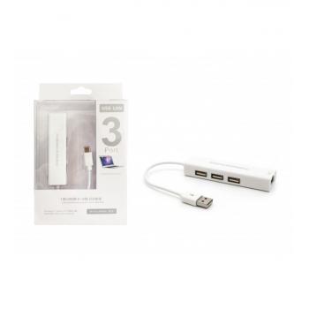 TYPE-C 3PORT USB HUB ETHERNET 2.0  5554