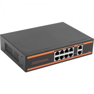 MULTICOLOR ND1P802LFG 8 PORT 10/100POE 2 PORT 10/1000 GİGABİT UPLİNK SWİTCH 150W