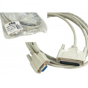 S-Link Sl-Db925 S-Lınk Db9f To Db25m 9C+A 28Awg 2M Rs232 Kablosu