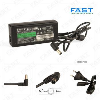 Sony 16V 4A 65 Watt (6.0x4.4mm-Pin) Fast Şarj Adaptörü CMADP008