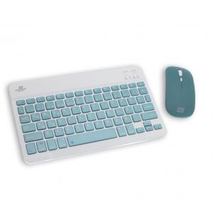 Steep Solid Magic Şarjlı Bluetooth Klavye - Mouse Set (Yeşil TR) STEEPKM1G