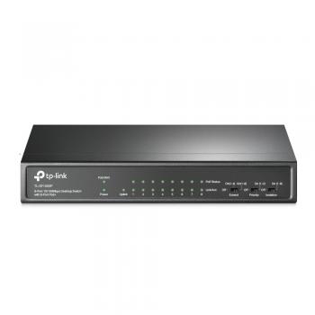 TP-LİNK TL-SF1009P 9-Port 10/100Mbps Desktop Switch with 8-Port PoE+