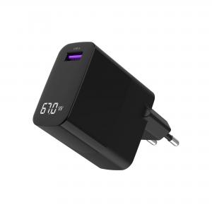 x-level C4049 67W GaN Fast Hızlı PD Akım Gösterge Led Ekranlı USB-A Çıkışlı Şarj Aleti Adaptörü