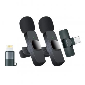 XMC3001 X-lumaduo Lightning & Android Uyumlu Kablosuz Yaka Mikrofonu