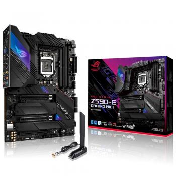 ASUS ROG STRIX Z590-E GAMING WIFI Intel Z590 Soket 1200 DDR4 5333MHz(OC) Anakart