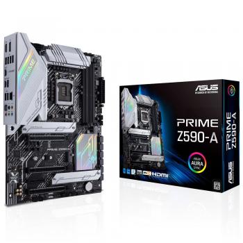 ASUS PRIME Z590-A Intel Z590 Soket 1200 DDR4 5333MHz(OC) M.2 Anakart